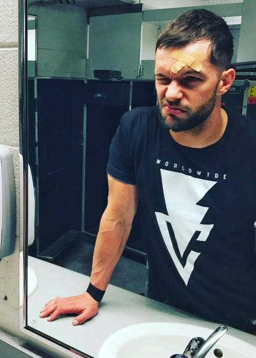 Finn Bálor in an Instagram post as seen in April 2017