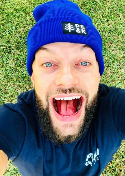 Finn Bálor in an Instagram selfie as seen in March 2019