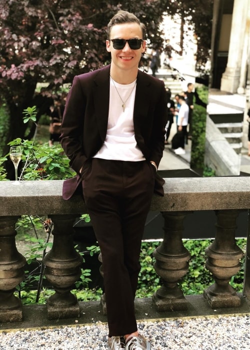 Finn Cole as seen while posing for a picture in June 2018