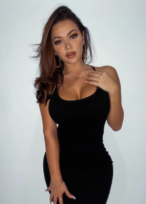 Genesis Lopez in an Instagram post as seen in October 2019