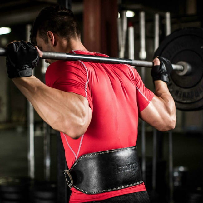 Harbinger Padded Leather Contoured Weightlifting Belt Review - Healthy ...