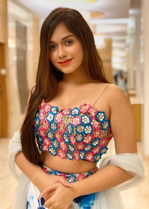 Jannat Zubair Rahmani as seen in a picture taken in October 2019