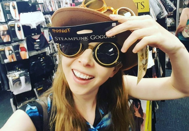 Jenny Nicholson in an Instagram selfie as seen in September 2016