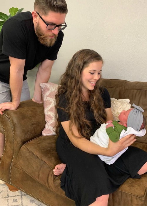 Jessa Seewald and Benjamin Seewald as seen in May 2019