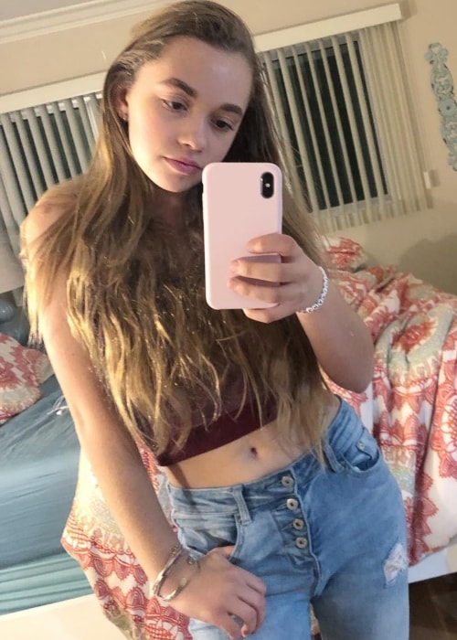 Jillian Shea Spaeder as seen in a selfie taken in April 2019