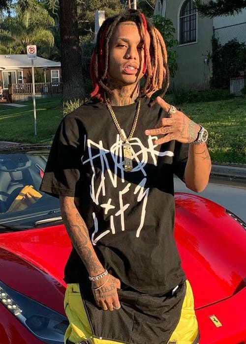 Lil Gnar as seen in February 2019