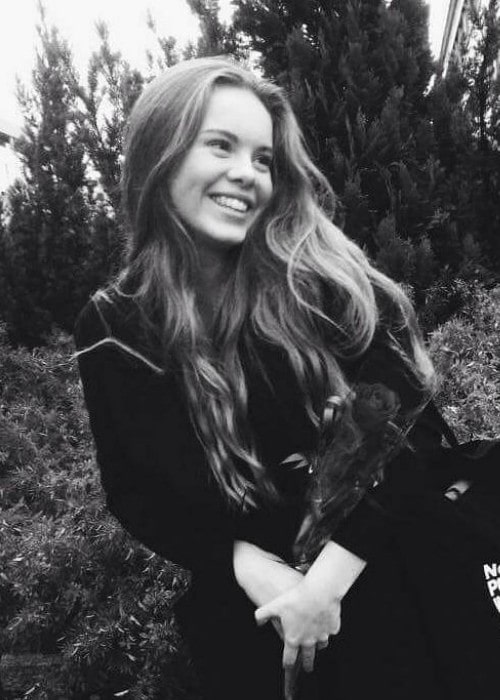 Lisa Teige as seen in October 2017