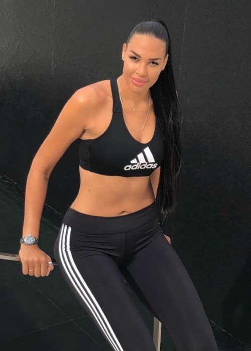 Liz Cambage in an Instagram post as seen in May 2019