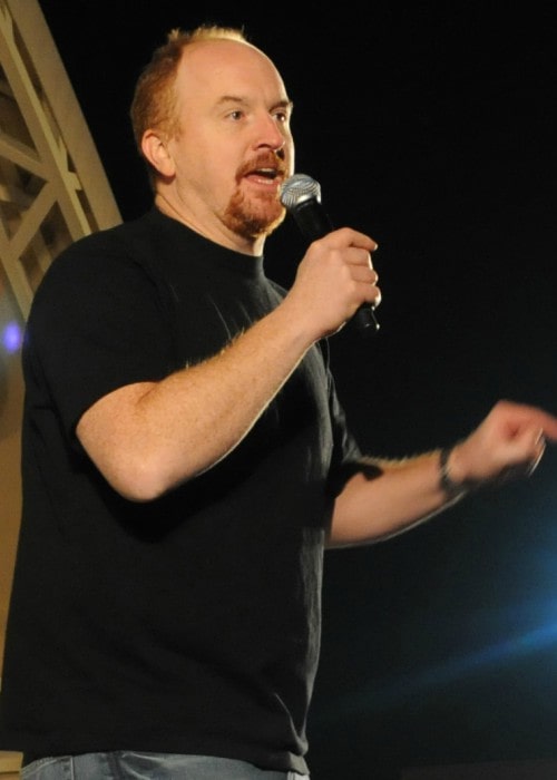 Louis C.K. during a performance in December 2008
