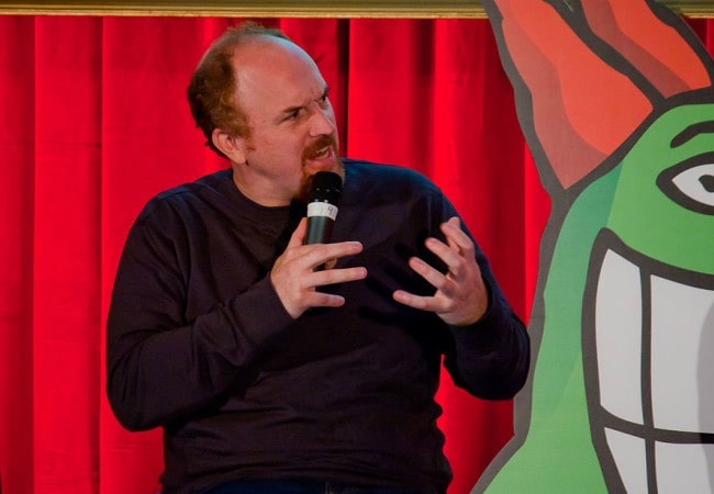 Louis C.K. speaking at Just For Laughs in Montreal in July 2011