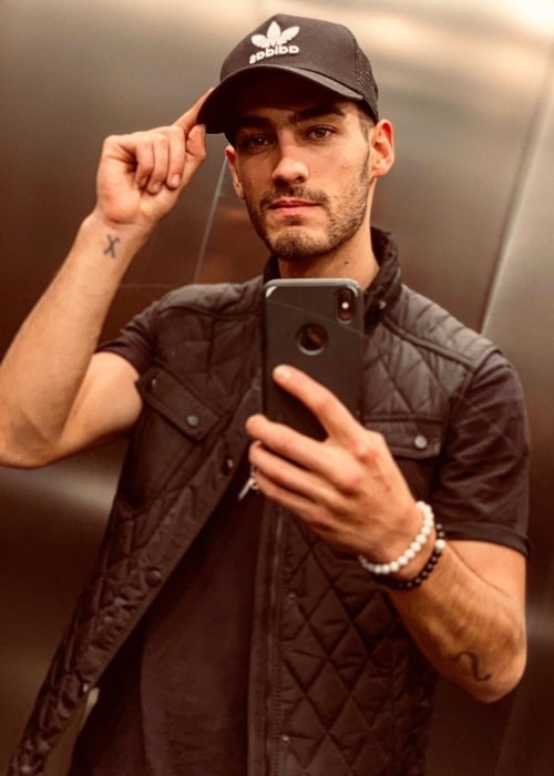 Michel Duval as seen in a selfie taken in October 2019