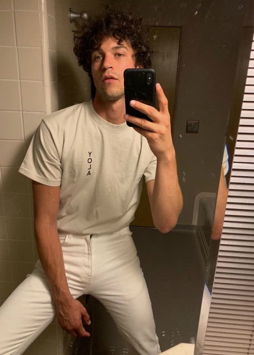 Miles McMillan in a selfie as seen in August 2019