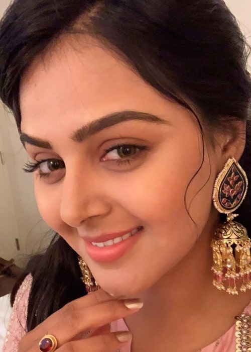 Monal Gajjar as seen in a selfie taken in July 2019