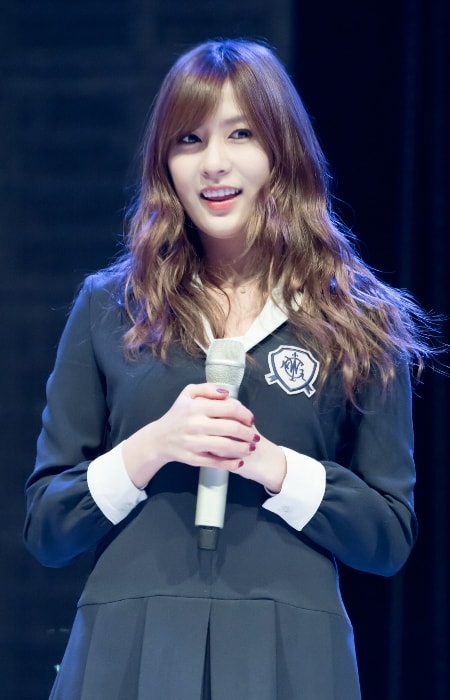 Oh Ha-young as seen in a picture taken during an event in 2014