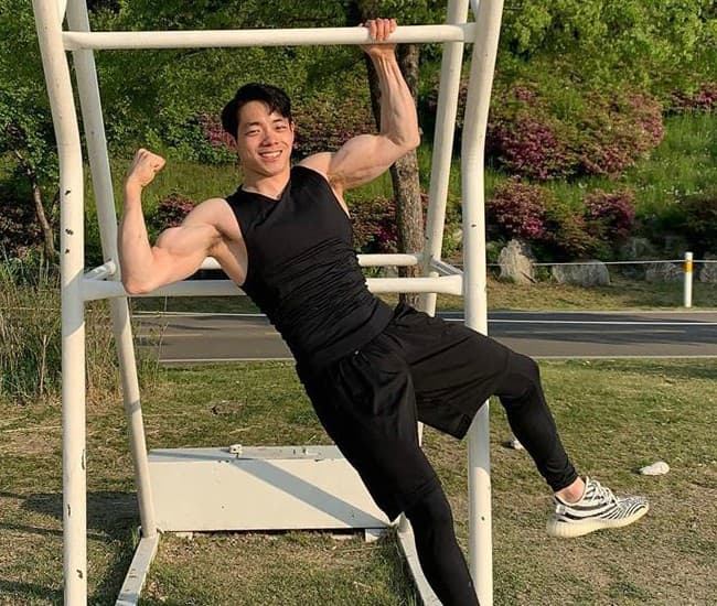 Park Min-soo in an Instagram post in May 2019