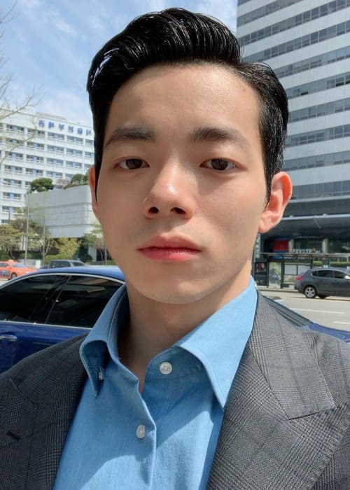 Park Min-soo in an Instagram selfie as seen in April 2019