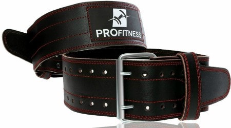 ProFitness Genuine Leather Workout Belt Review