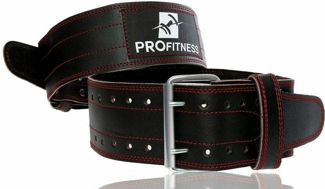 ProFitness Genuine Leather Workout Belt