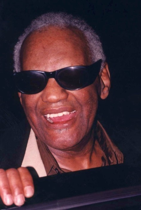 Ray Charles at Joseph Meyerhoff Symphony Hall in October 1994