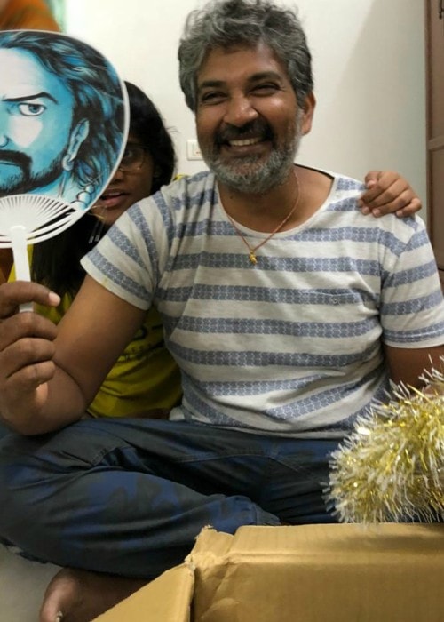 S. S. Rajamouli in an Instagram post as seen in May 2018