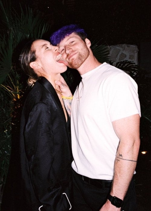 Scotty Sire with his girlfriend Kristen as seen in October 2019