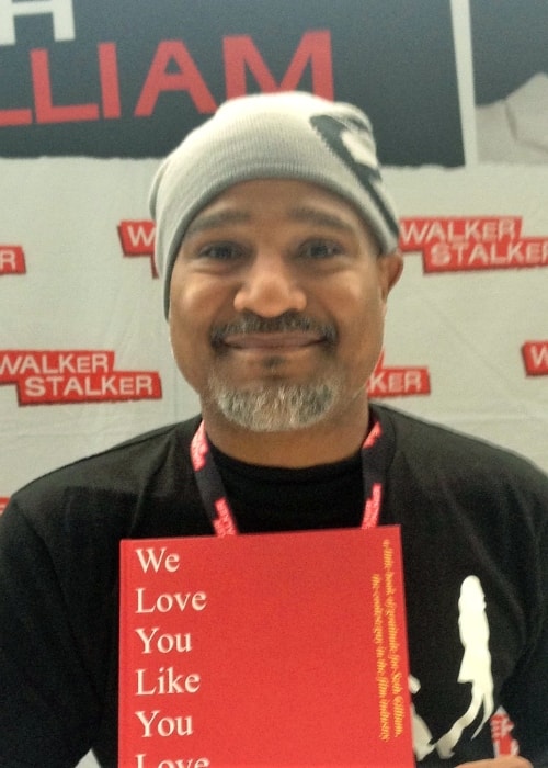 Seth Gilliam as seen while smiling for a picture in March 2018