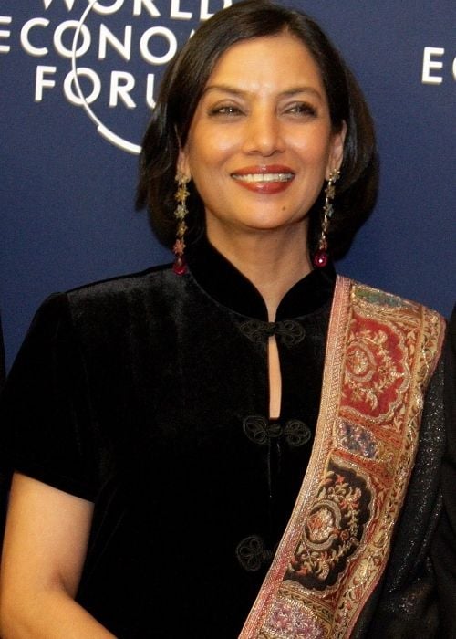Shabana Azmi at the 2006 World Economic Forum in Davos