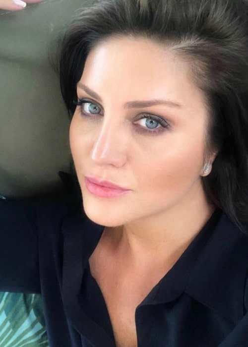 Sibel Can in an Instagram selfie as seen in September 2019