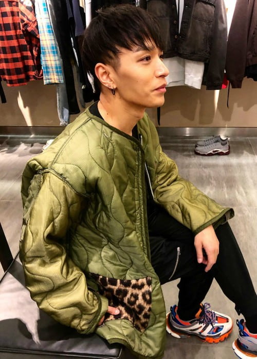 Simon Dominic as seen in November 2018