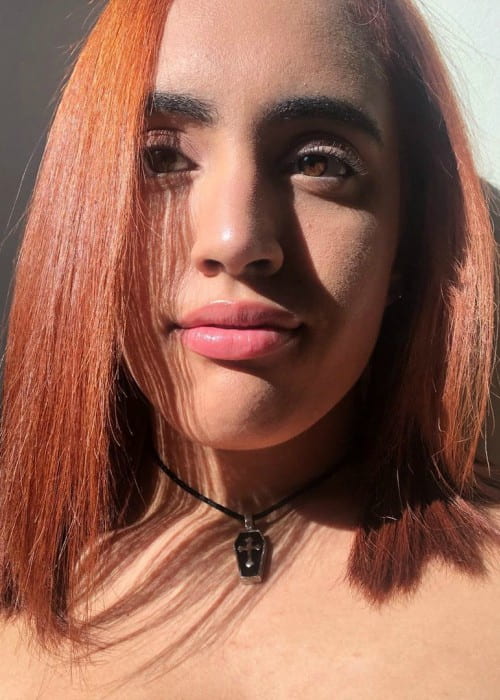Simone Alexandra Johnson in an Instagram selfie as seen in September 2019