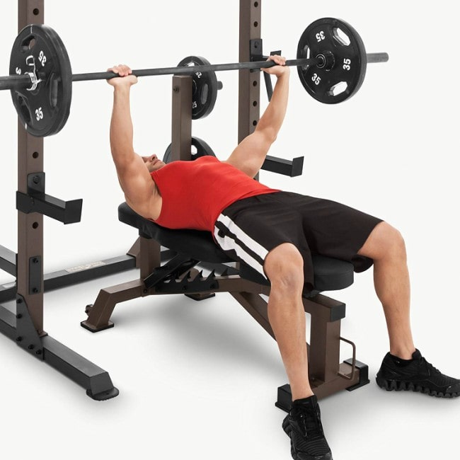 Steelbody Deluxe Utility Weight Bench Workout