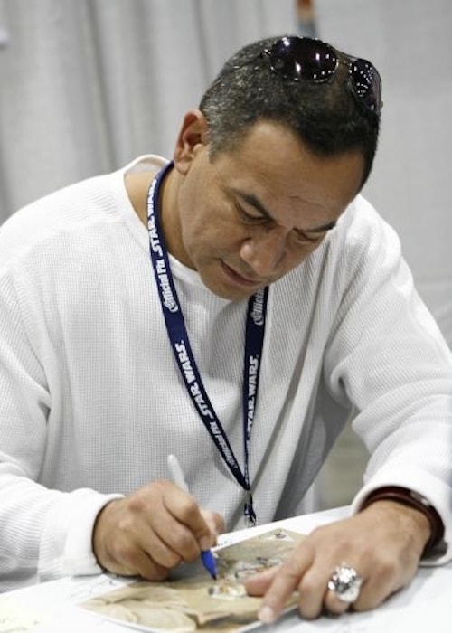 Temuera Morrison at Celebration IV in 2007