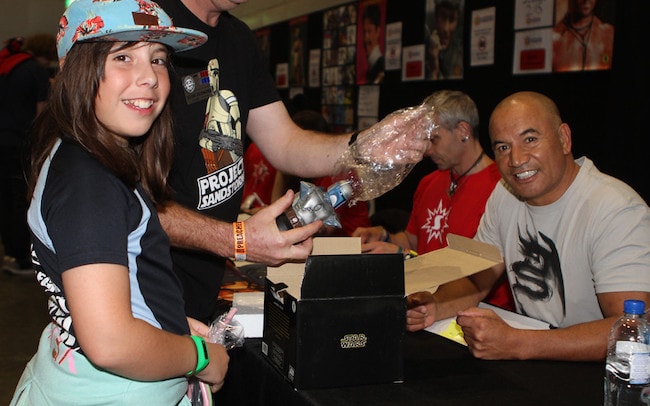 Temuera Morrison at Supernova Pop Culture 2017 in Sydney, Australia