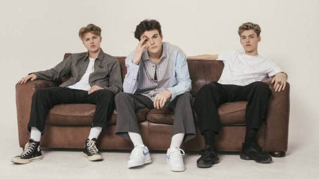 The members of 'New Hope Club' as seen while posing for a picture in 2019