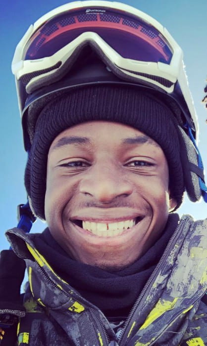 Tobi Lerone in an Instagram selfie as seen in February 2018