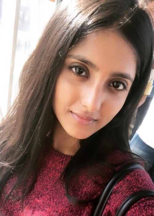 Ulka Gupta as seen in a selfie taken in March 2019