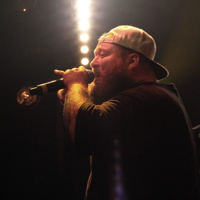 Action Bronson performing live in Paris as seen in July 2013