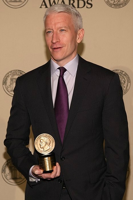 Anderson Cooper at the 71st Annual Peabody Awards Luncheon in May 2012