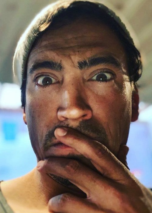 Andrew Keegan in an Instagram selfie as seen in April 2019