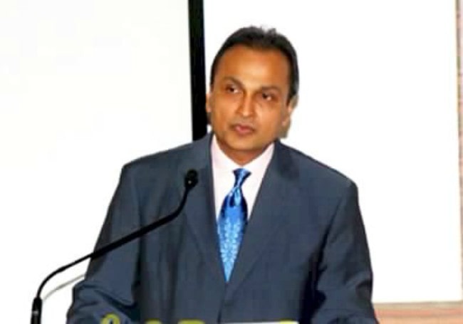 Anil Ambani at the launch of Kokilaben Dhirubhai Ambani Hospital in January 2009