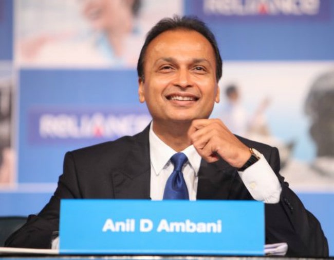 Anil Ambani during 2012 Reliance Group AGM at Mumbai