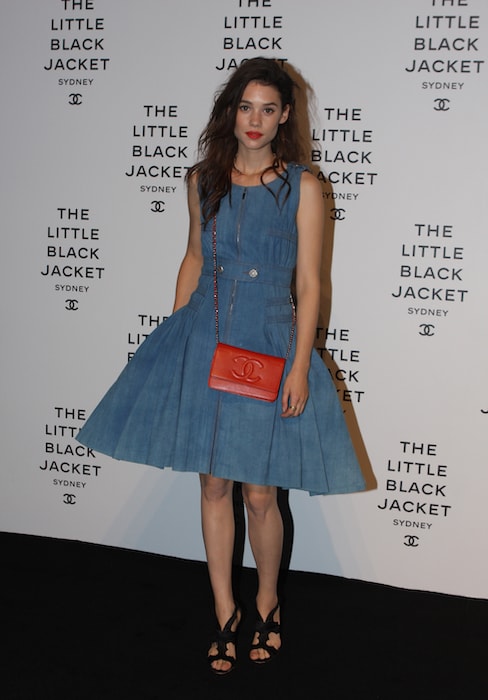 Astrid Berges-Frisbey at a Chanel event in 2012