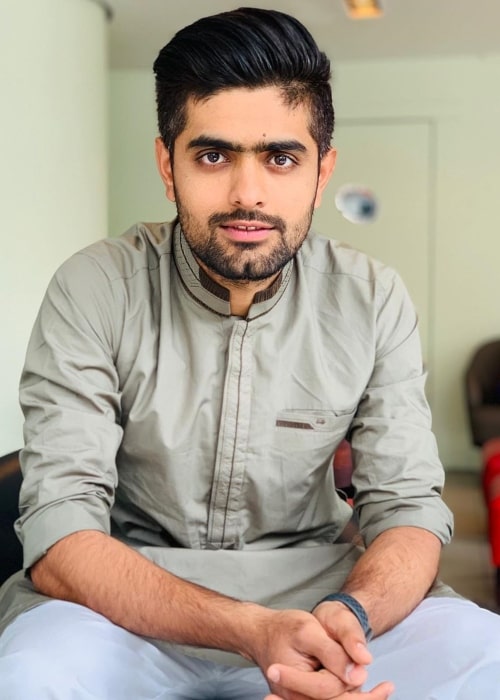 Babar Azam as seen in a picture taken in June 2019