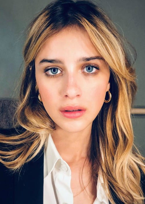 Benedetta Porcaroli in an Instagram selfie as seen in April 2019