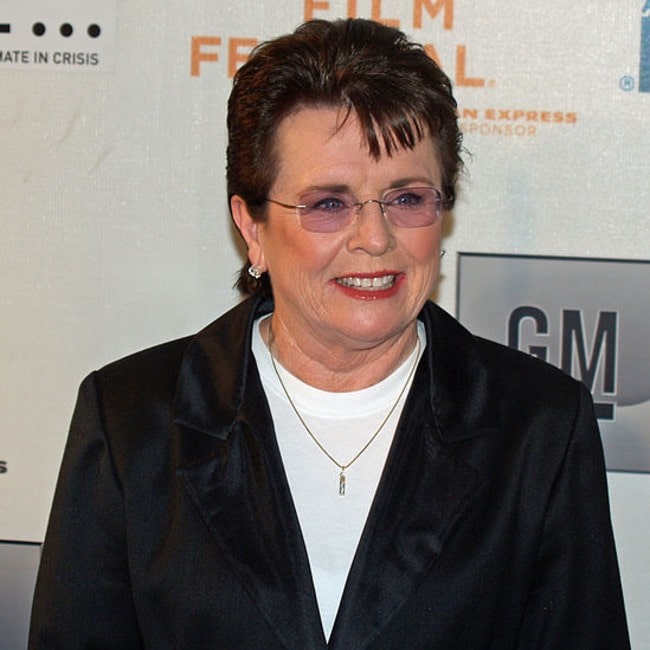 Billie Jean King as seen in April 2007