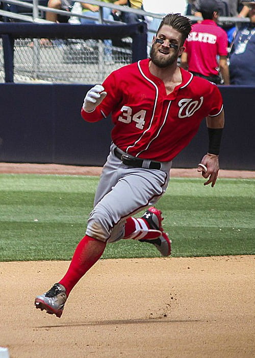 Bryce Harper as seen in May 2015