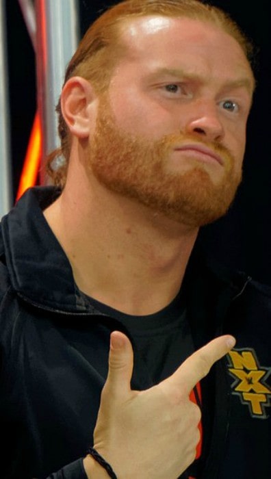 Buddy Murphy at WrestleMania 32 Axxess in April 2016