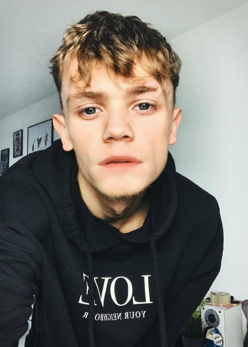 Charlie Lenehan in a selfie as seen in November 2019