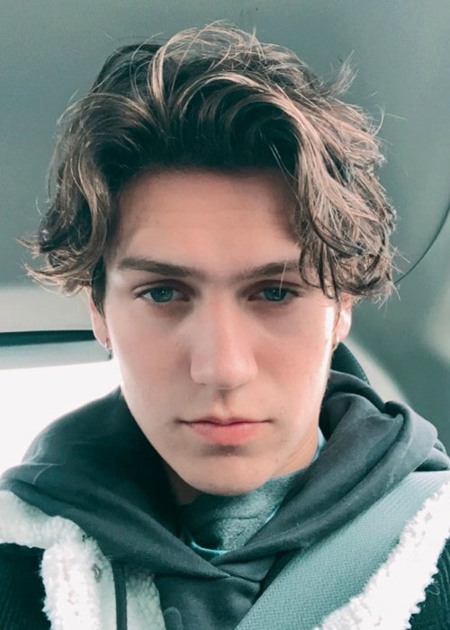 Chase Hudson in an Instagram selfie as seen in October 2019