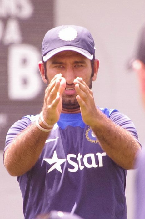 Cheteshwar Pujara as seen in January 2015